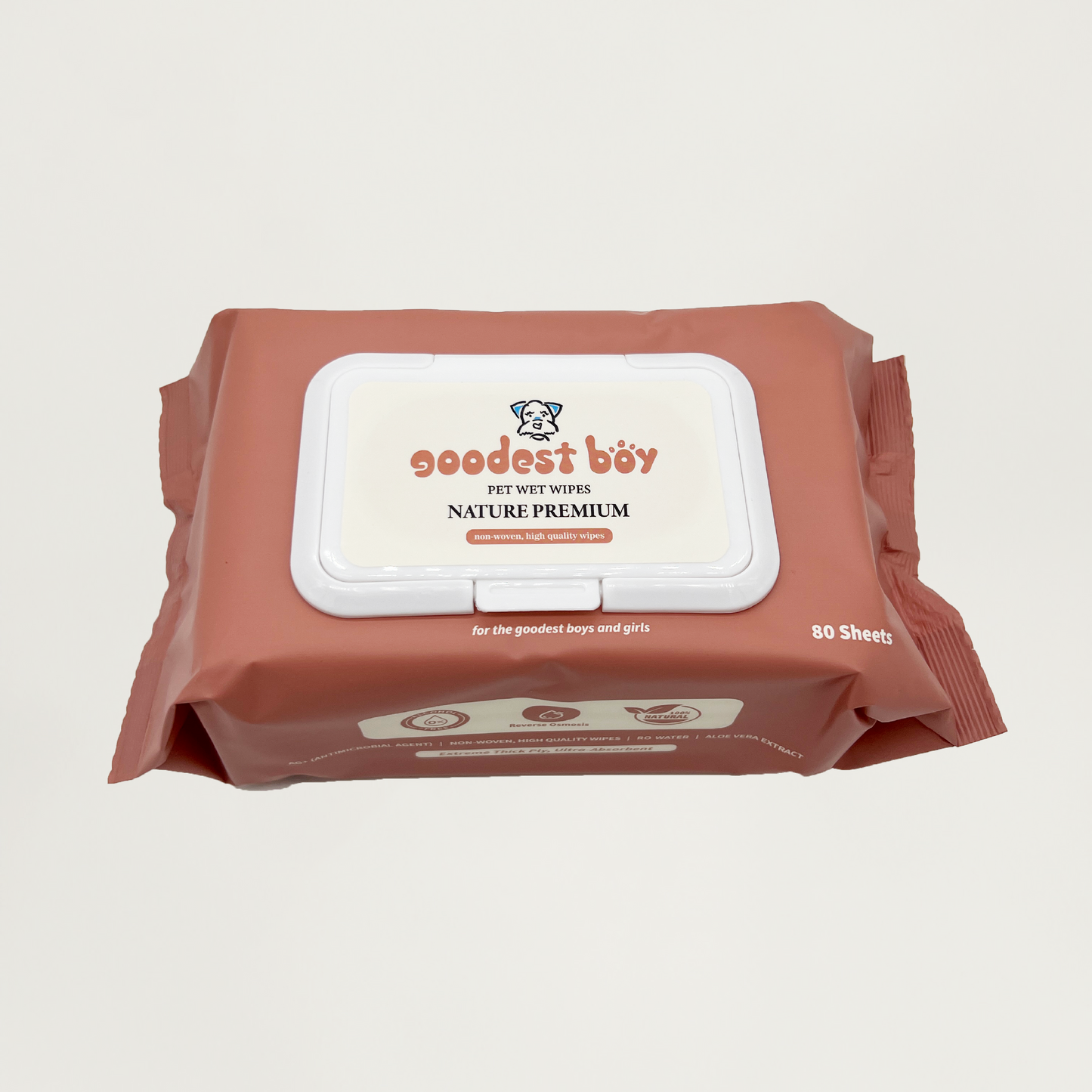 Goodest Boy Nature Premium Wipes
