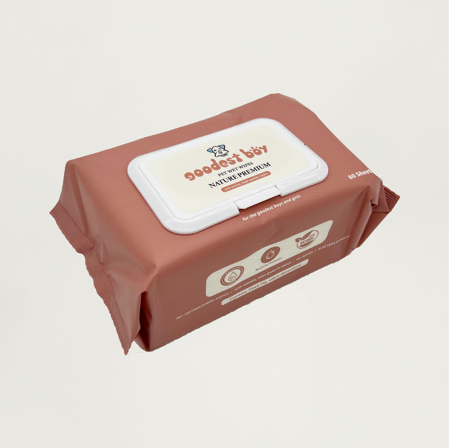 Goodest Boy Nature Premium Wipes
