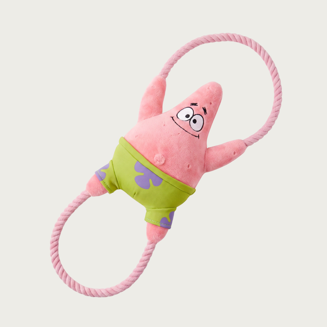 Patrick - 8" Plush with Rope (Double Loop)