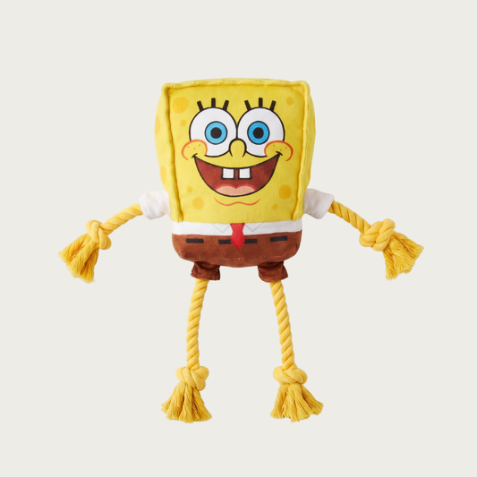 Spongebob - 8.5" Plush with Rope