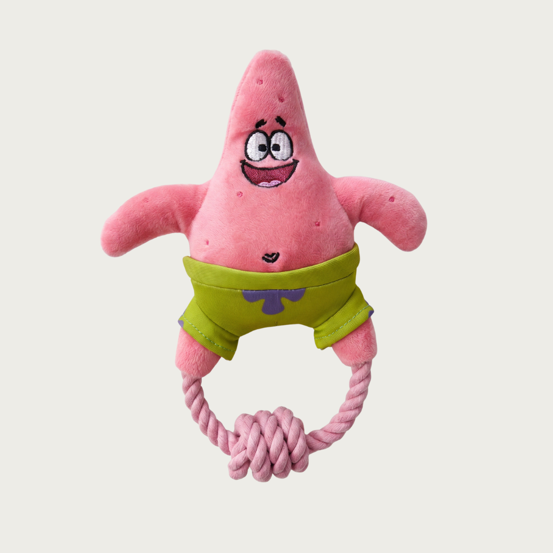 Patrick - 5" Plush with Rope (Loop)