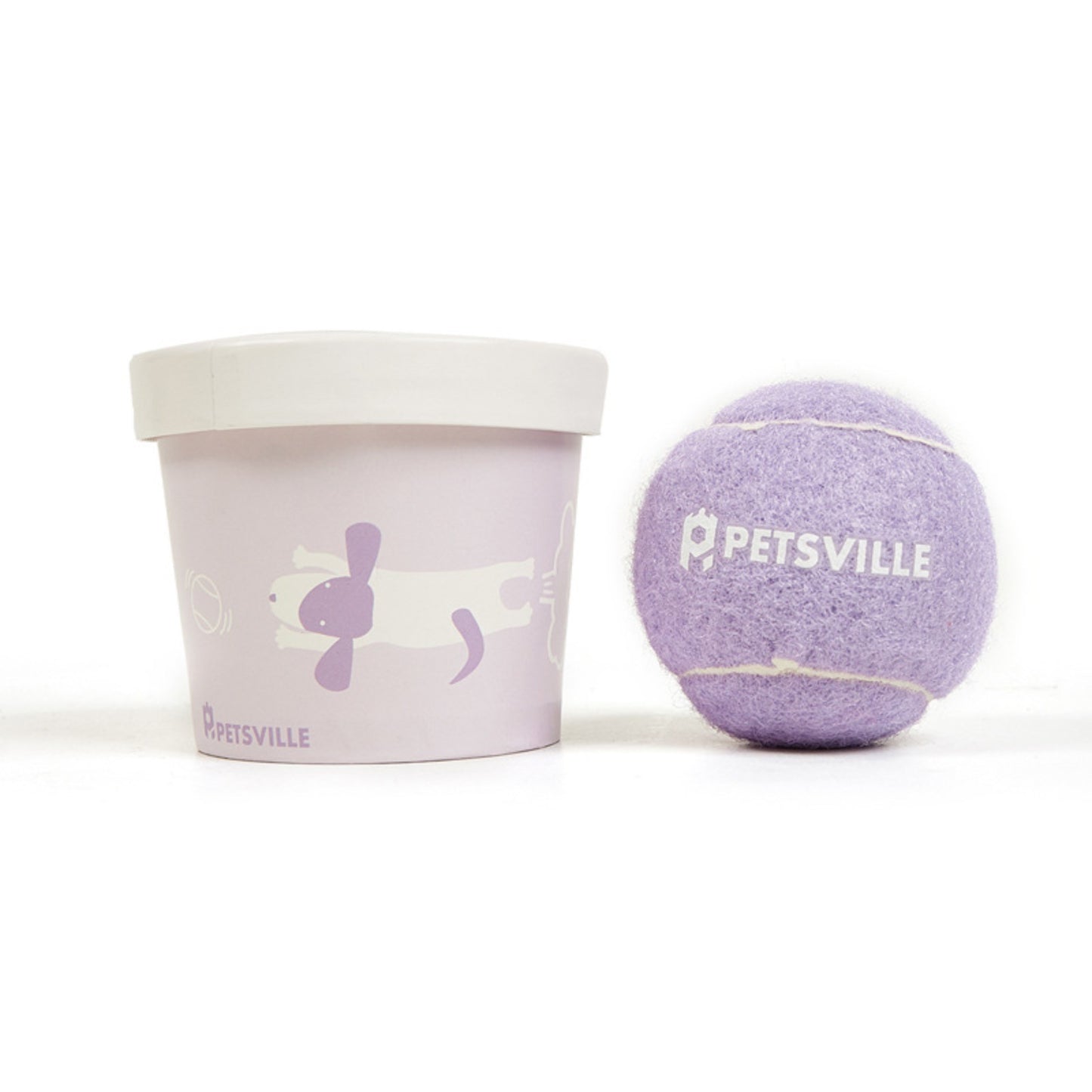 Petsville Ice Cream Tennis Ball