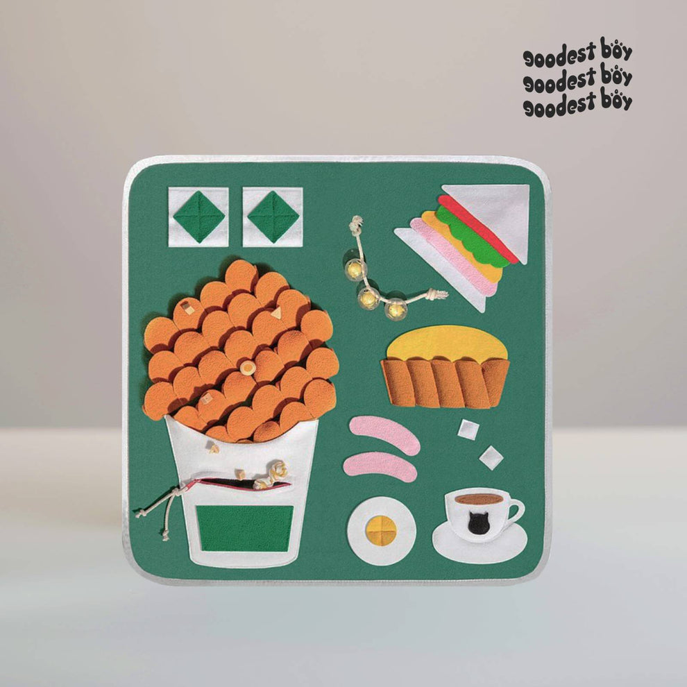 Poozpet Premium Snuffler Mat HK Restaurant Goodest Boy Studios