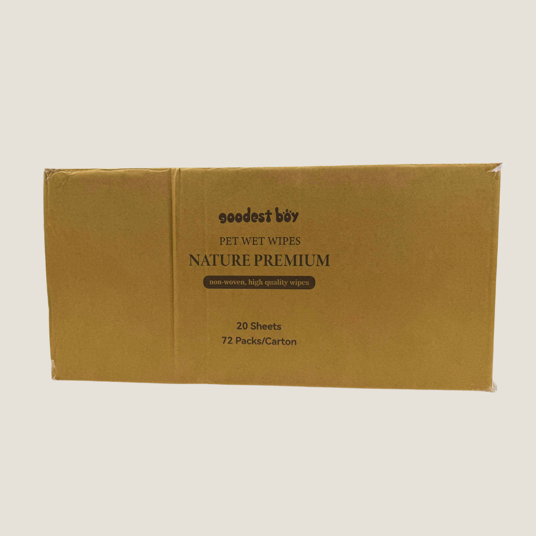 Goodest Boy Nature Premium Wipes (20 Sheets Pack)